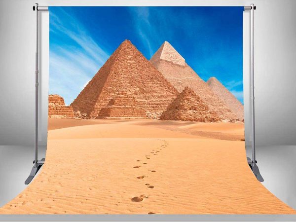 Fondo Fotográfico Paisaje Pirámides Egipto | Carteles XXL - Impresión carteleria publicitaria