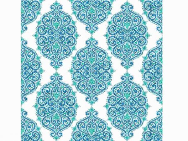 Alfombra PVC Mandala Azul | Carteles XXL - Impresión carteleria publicitaria