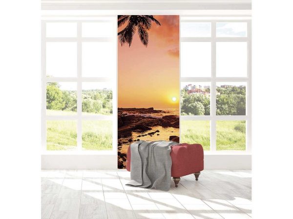 Cenefa Vertical Playa Rocosa | Carteles XXL - Impresión carteleria publicitaria