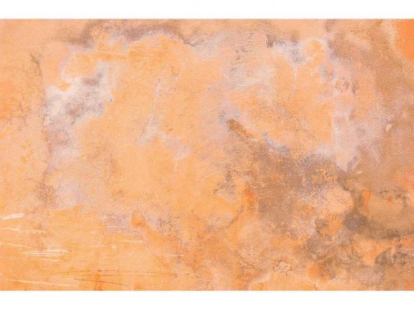 Fotomural Vinilo Textura Cemento Raspado Naranja | Carteles XXL - Impresión carteleria publicitaria