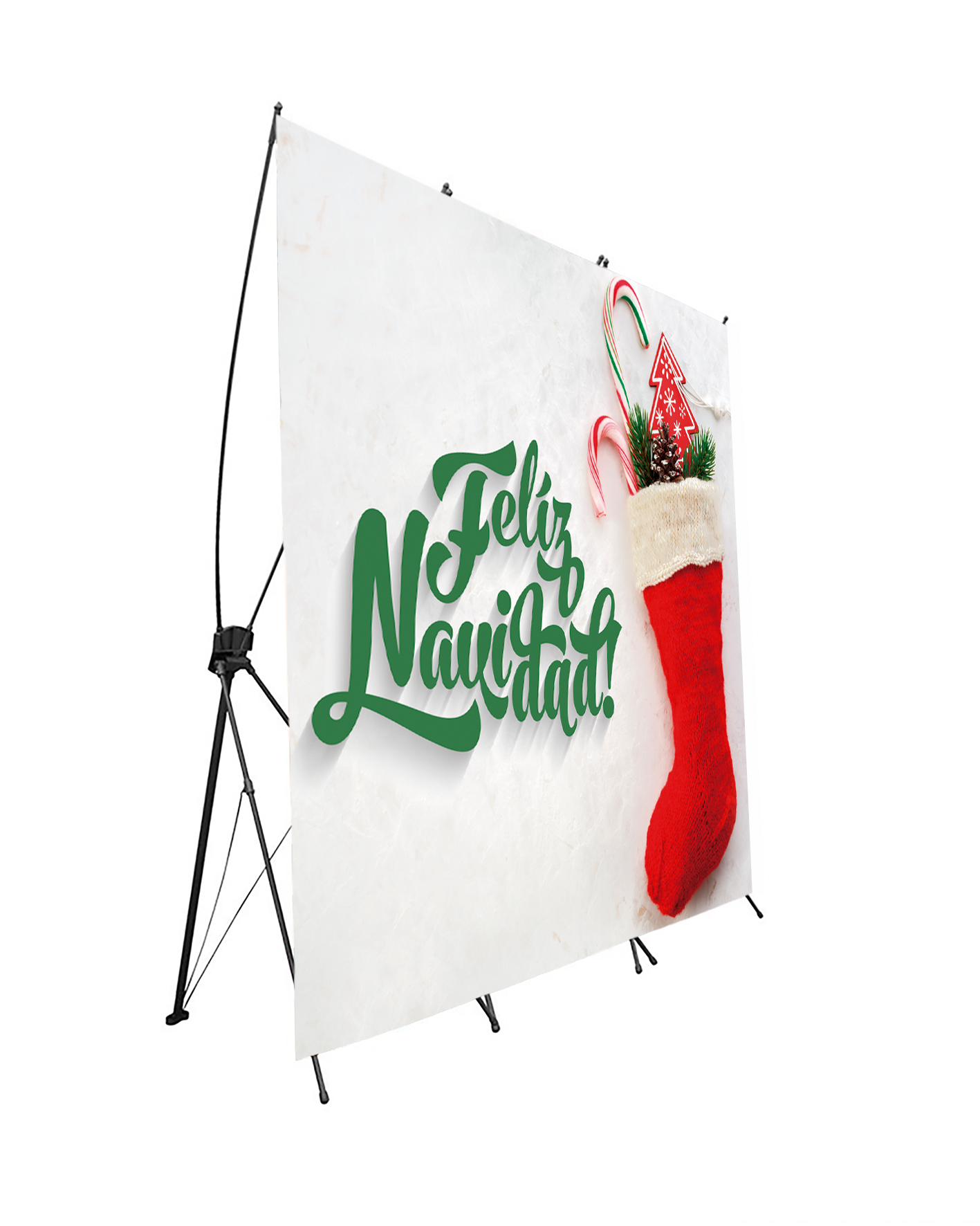 Photocall Flexible Calcetin Navidad | Carteles XXL - Impresión carteleria publicitaria