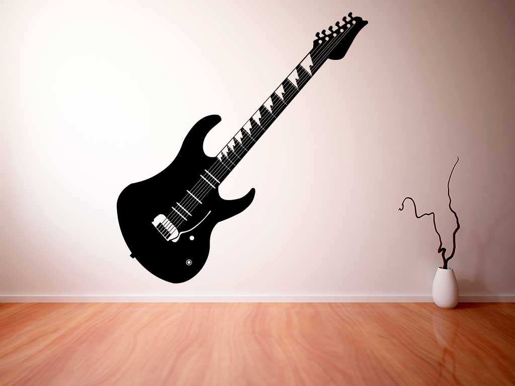 Vinilo decorativo guitarra electrica Soloist | Carteles XXL - Impresión carteleria publicitaria