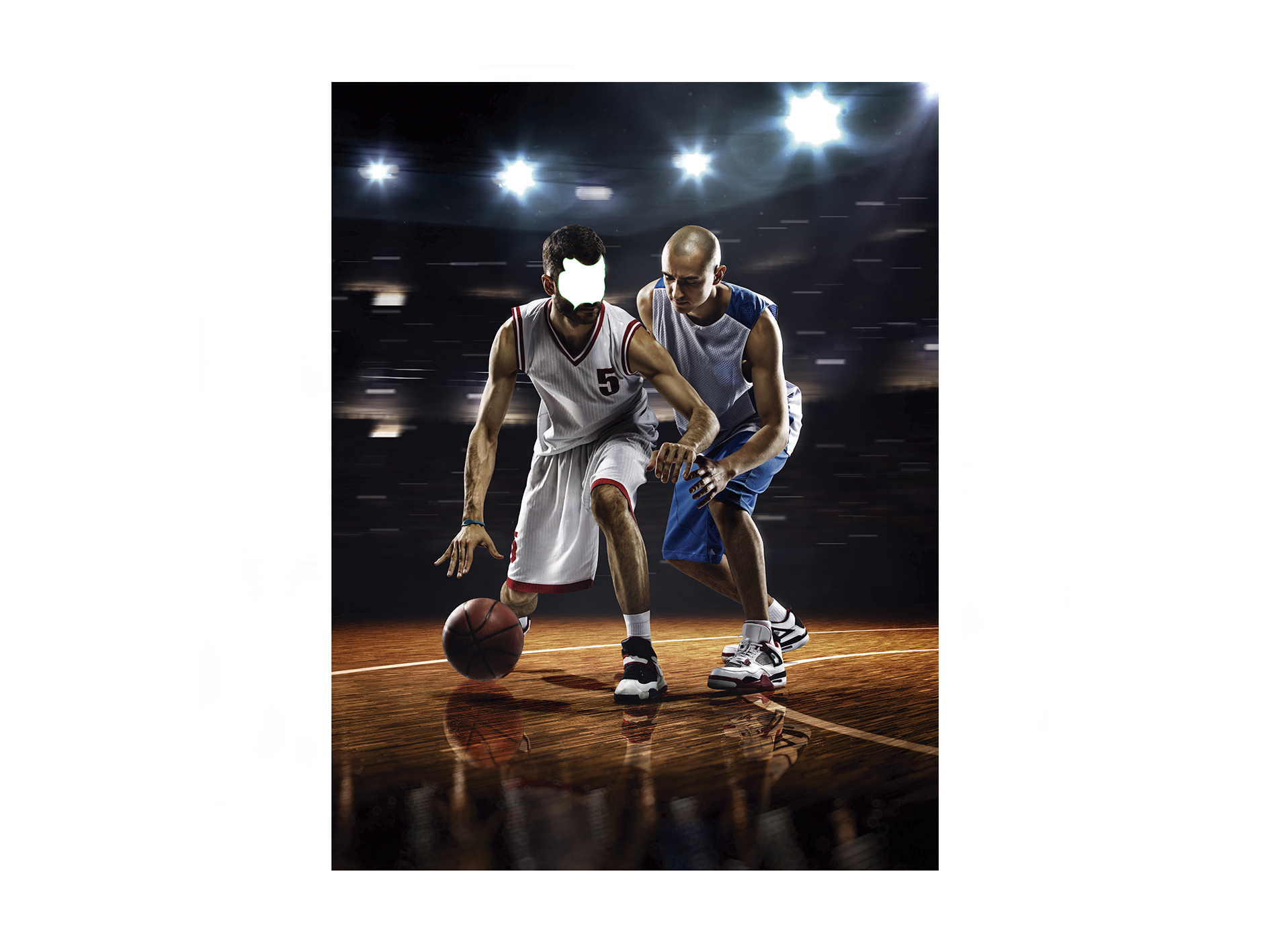 Photocall Baloncesto 1,15mx1,54m | Carteles XXL - Impresión carteleria publicitaria