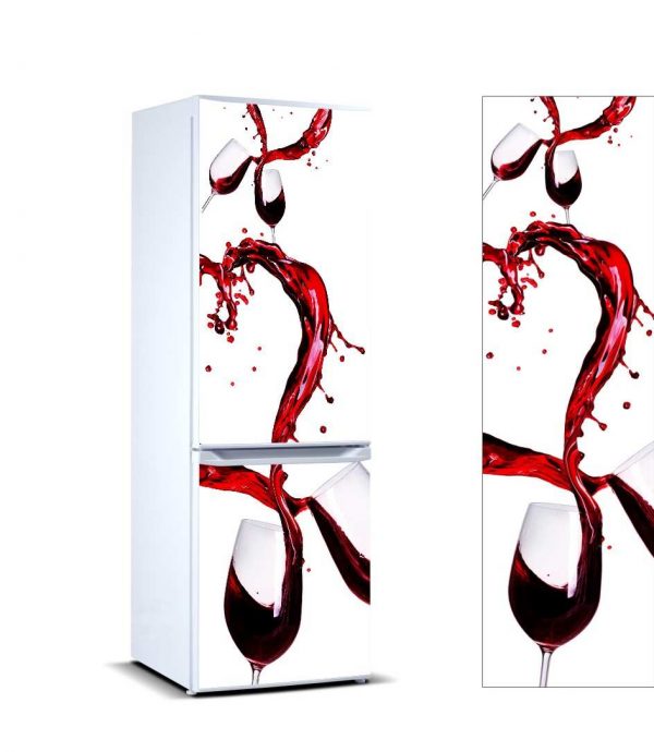 Vinilo Frigorífico Vino Rojo | Carteles XXL - Impresión carteleria publicitaria