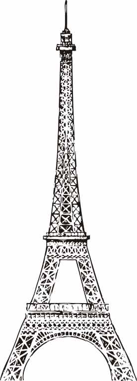 Vinilo decorativo Torre Eiffel | Carteles XXL - Impresión carteleria publicitaria