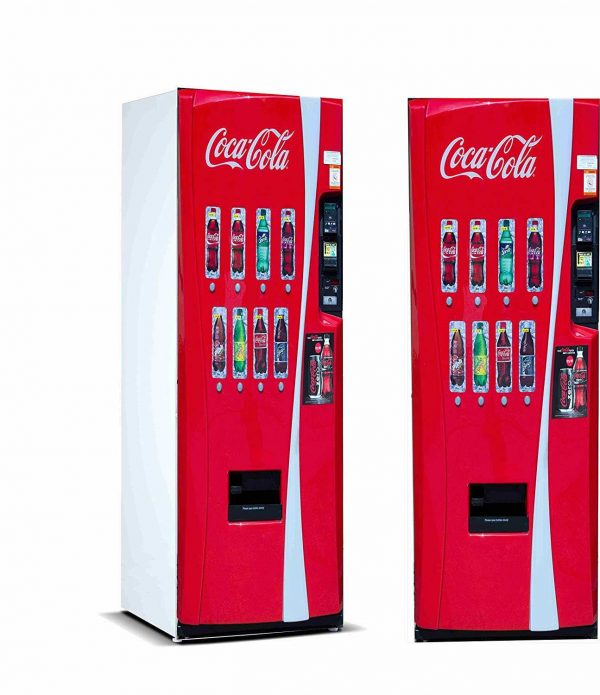 Vinilo Frigorífico Máquina Expendedora Coca-Cola | Carteles XXL - Impresión carteleria publicitaria