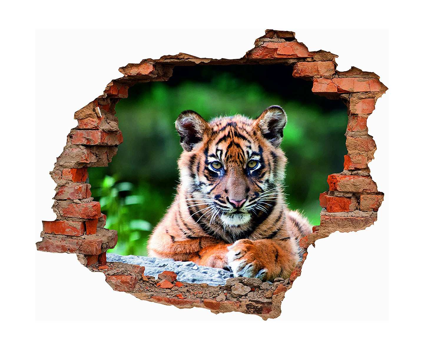 Vinilo 3D Tigre De Bengala | Carteles XXL - Impresión carteleria publicitaria