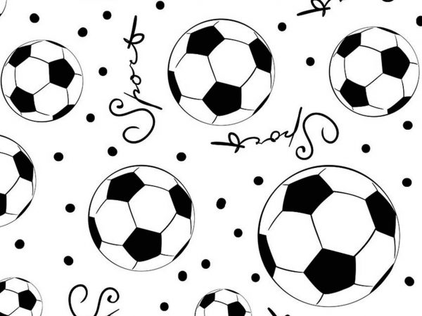 Fotomural Papel Pintado Balones Fútbol | Carteles XXL - Impresión carteleria publicitaria