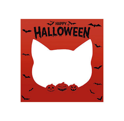 Photocall Happy Halloween Cat | Carteles XXL - Impresión carteleria publicitaria