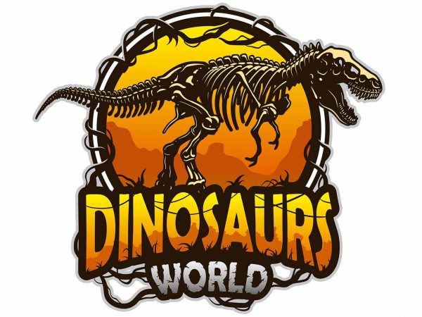 Vinilo Decorativo Puerta Dinosaurs World | Carteles XXL - Impresión carteleria publicitaria