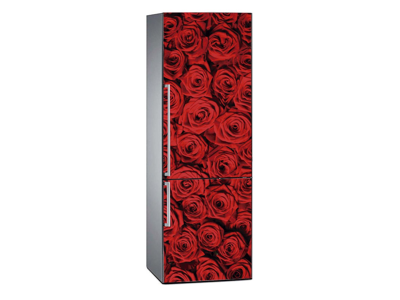 Vinilo Frigorífico Rosas Rojas | Carteles XXL - Impresión carteleria publicitaria
