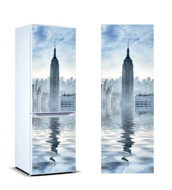 Vinilo Frigorífico Torre Nueva York | Carteles XXL - Impresión carteleria publicitaria