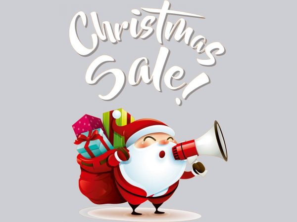 Vinilo Navidad Christmas Sale | Carteles XXL - Impresión carteleria publicitaria